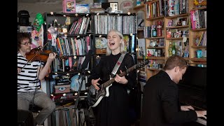 Phoebe Bridgers NPR Music Tiny Desk Concert [upl. by Adnawad842]