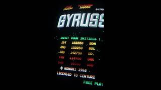 Gyruss — Arcade Gameplay [upl. by Gorlin]