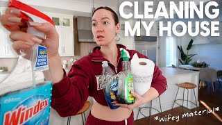 Cleaning my ENTIRE House Vlogmas Day 13 [upl. by Maximo]