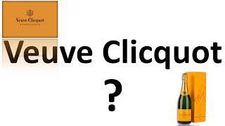 How to say Veuve Clicquot CORRECTLY French Champagne Pronunciation [upl. by Eah]