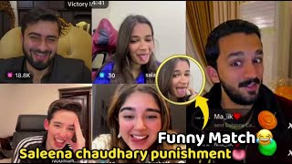 Saleena chaudhary Hard Punishment 👅 [upl. by Ahsiniuq]