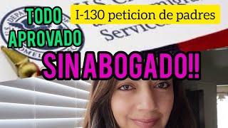 I130 Peticion de padres sin abogado USCIS [upl. by Eulalee]