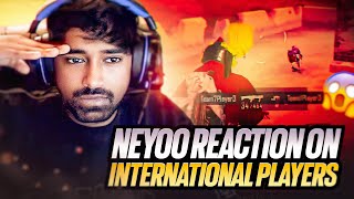 NEYOO EPIC REACTION TO INTERNATIONAL PLAYERS [upl. by Kinzer]