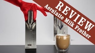 Aerolatte Milk Frother  Exclusive Review [upl. by Zebulon]