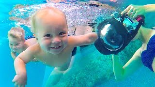 EPIC UNDERWATER BABY PHOTOSHOOT [upl. by Esbenshade575]