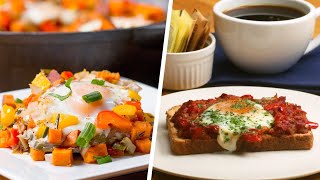 5 LowCalorie Breakfasts To Start Your Day Right • Tasty [upl. by Alrahc910]