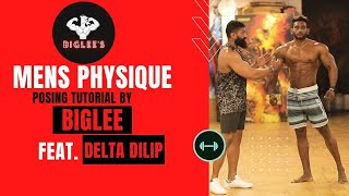 Mens physique posing tutorial  Feat Delta Dilip [upl. by Charbonnier335]