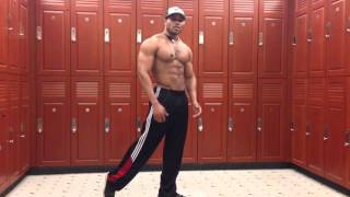 Mens Physique Front Pose Tutorial [upl. by Goddart]