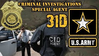 31D Criminal Investigations Special Agent CID [upl. by Eked]