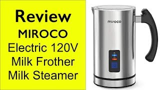 Review Miroco Milk Frother  How to make froth milk at home [upl. by Richmal]