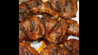 Cuisse de poulet braisé au four  Baked chicken thigh [upl. by Kazmirci]