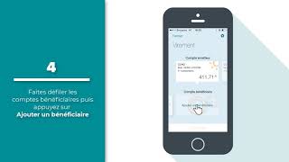 TUTO Comment ajouter un ajouter un bénéficiaire dans lapplication MaBanque [upl. by Becket]