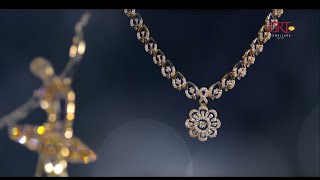 GRT Jewellers  The Incredible Dancing Diamond Necklace [upl. by Dino114]