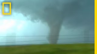 Tornadoes Lightning in Rare Video  National Geographic [upl. by Rosanne898]