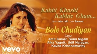 Bole Chudiyan Best Song  K3GAmitabhShah Rukh KhanHrithikKajolKareenaAlka Yagnik [upl. by Yraunaj795]