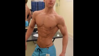 Mens Physique Posing Practice 65 Weeks Out [upl. by Weiler459]