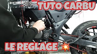 TUTO RÉGLAGE CARBURATEUR 💥 [upl. by Turnheim3]