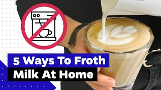 How To Froth Milk At Home Best Milk Frothers Review [upl. by Nirok]