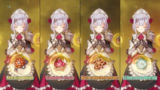 Noelle Artifacts Set Comparison  Genshin Impact [upl. by Ragas308]