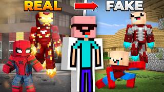 How I Exposed this quotFAKE SUPERHEROSquot Minecraft SMP [upl. by Nisbet477]