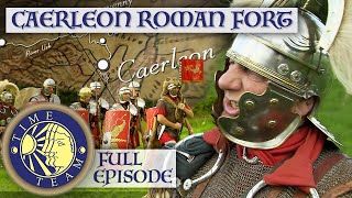 Caerleon Roman Legion Fort In Wales  Time Team [upl. by Nevanod]