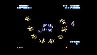 Gyruss Nintendo NES Gameplay [upl. by Liryc664]