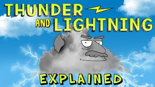 Thunder and Lightning Explained [upl. by Gnouv]