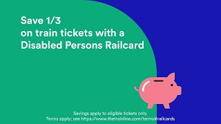 Disabled Persons Railcard Explained [upl. by Airtened727]