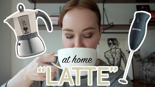 HOW TO MAKE A quotLATTEquot AT HOME moka pot  frother [upl. by Thane]