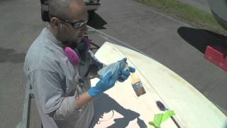 Fiberglass Hull Repair [upl. by Mathi]