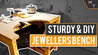 How To Build A Jewellers Bench  DIY Jewellery Workbench [upl. by Kihtrak239]