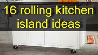 16 Rolling kitchen islad ideas [upl. by Nnyled]