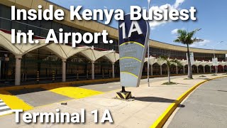 Nairobi Jomo Kenyatta International Airport Experience  JKIA  Terminal 1A  Kenya  2021 [upl. by Leler]