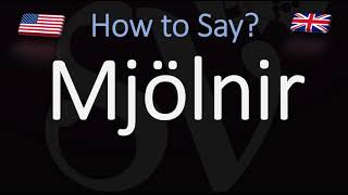 How to Pronounce Mjölnir CORRECTLY Thors Hammer Name Pronunciation [upl. by Dougherty324]